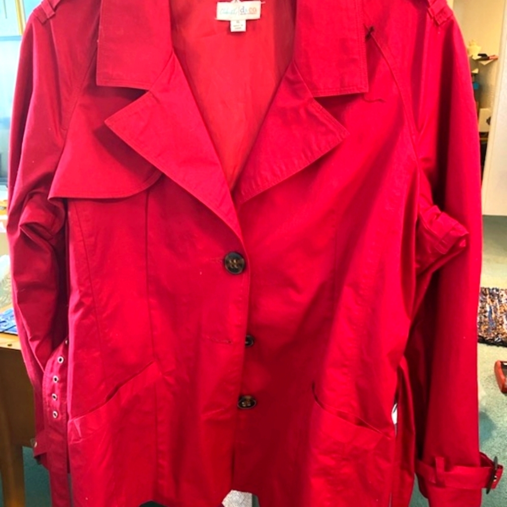 Red Rain Jacket - image 1